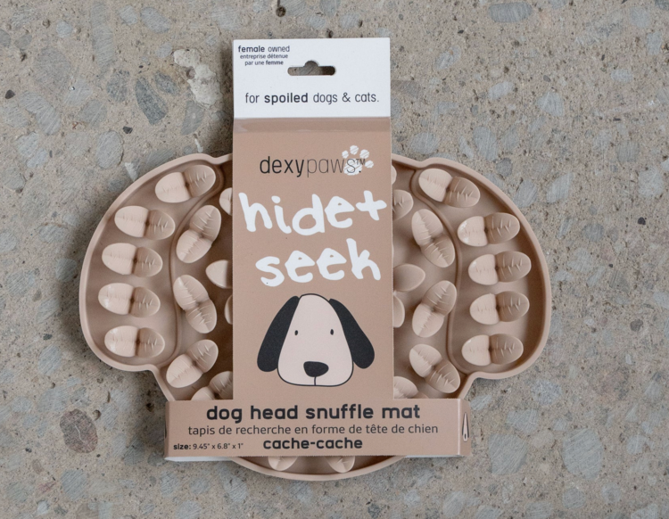 Dexy Paws Dexy Paws - Snuffle Mat - Beige Dog Head