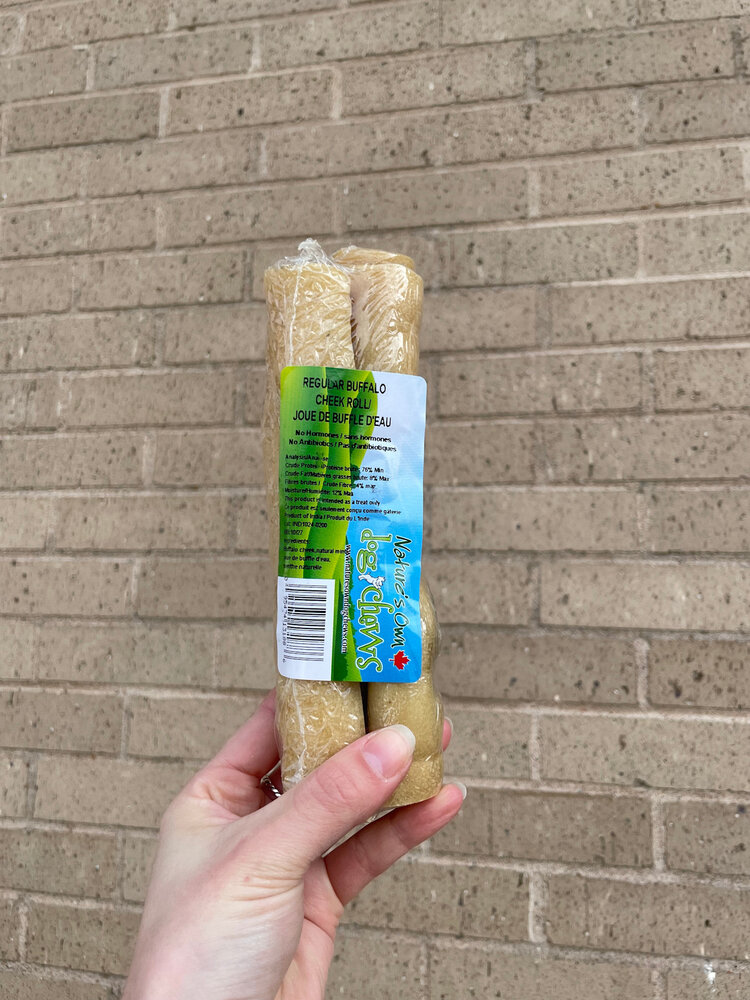 Nature's Own Nature's Own - Buffalo Cheek Roll - 6"