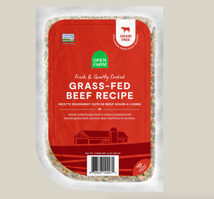 Open Farm Open Farm - Gently Cooked - Beef Recipe - 16oz