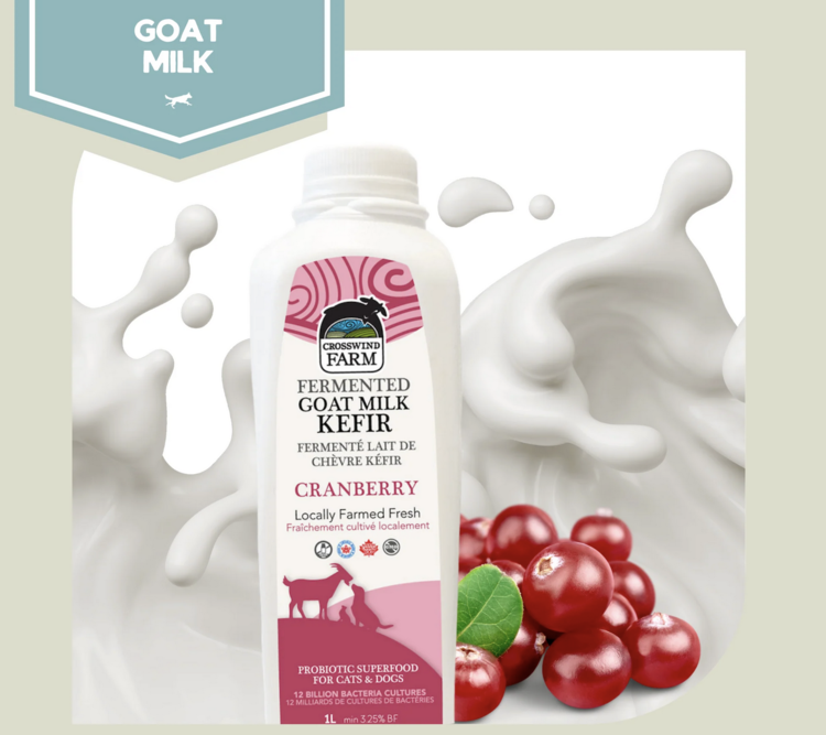 Crosswind Farm Crosswind Farm - Goat Milk - Cranberry - 1L