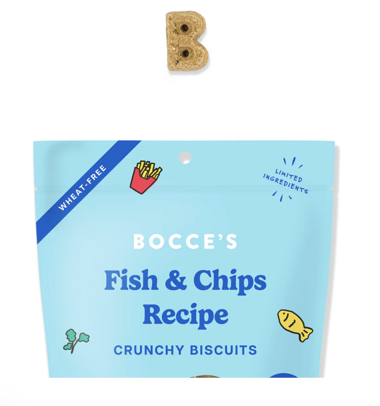 Bocce's Bakery Bocce's Bakery - Biscuits - Fish & Chips - 5oz