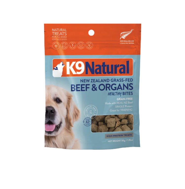 K9 Natural K9 Natural - Healthy Bites - Beef & Organs - 50g