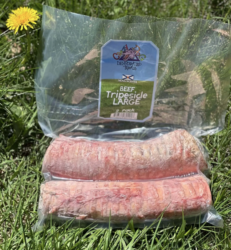 Crazy Dog Dehydrated Treats Crazy Dog - Tripesicle - Large - 2pk