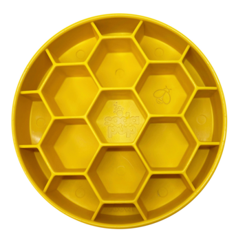 SodaPup SodaPup - Slow Feeder - Honeycomb - Yellow