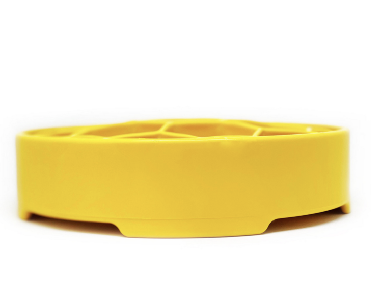 SodaPup SodaPup - Slow Feeder - Honeycomb - Yellow