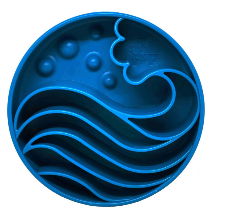 SodaPup SodaPup - Slow Feeder - Wave - Blue