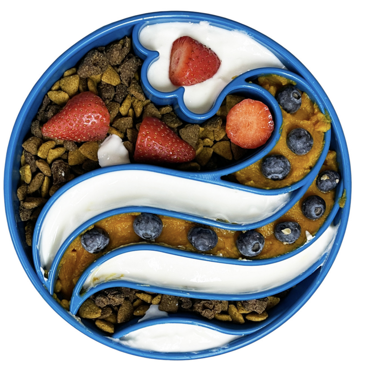 SodaPup SodaPup - Slow Feeder - Wave - Blue