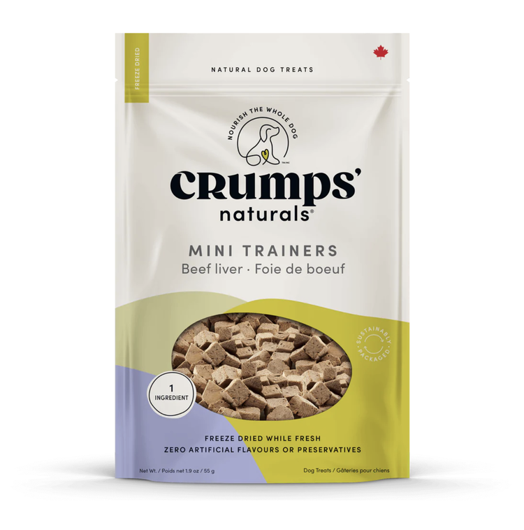 Crumps' Naturals Crumps - Mini Trainers - Beef Liver