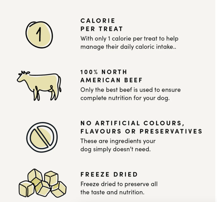 Crumps' Naturals Crumps - Mini Trainers - Beef Liver