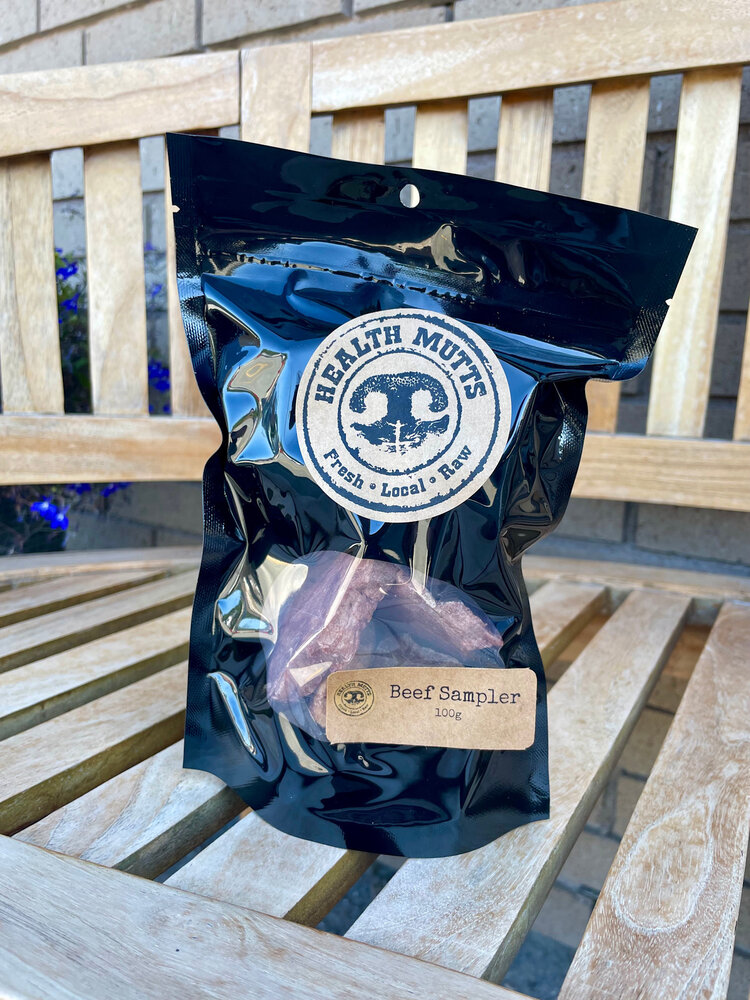 Health Mutts Health Mutts - Beef Sampler - 100g