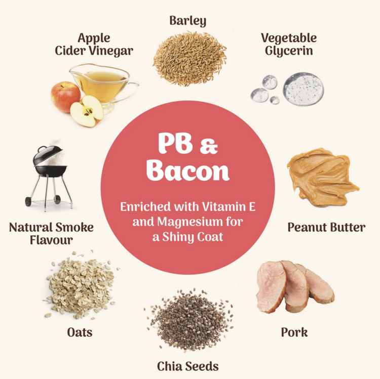 Northern Pet Northern Pet - Softies - PB & Bacon - 170g