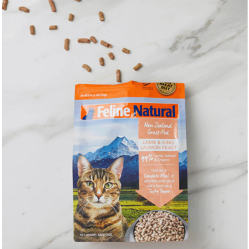 Feline Natural Feline Natural - Freeze Dried - Lamb & King Salmon - 320g