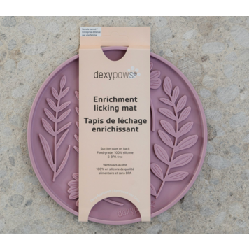 Dexy Paws Dexy Paws - Lick Mat - Blush Pink Garden