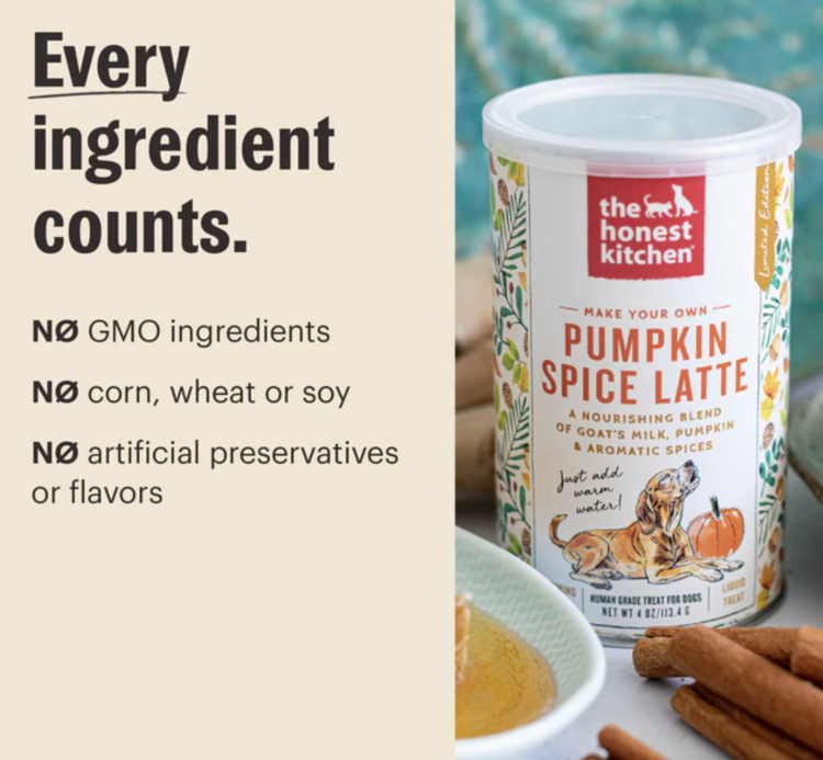 Honest Kitchen Honest Kitchen - Pumpkin Spice Latte - 4oz