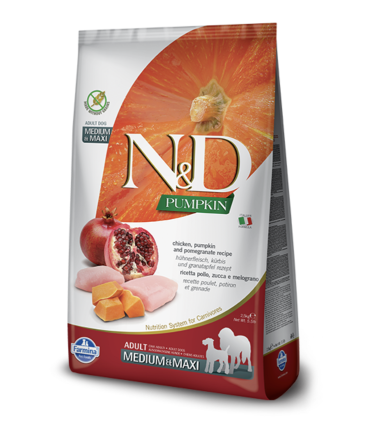 Farmina Farmina - N & D - Adult - MED/MAXI - Chicken & Pomegranate