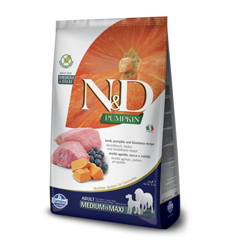 Farmina Farmina - N & D - Adult - MED/MAXI - Lamb & Blueberry