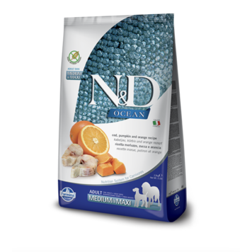 Farmina Farmina - N & D - Adult - MED/MAXI - Cod & Orange