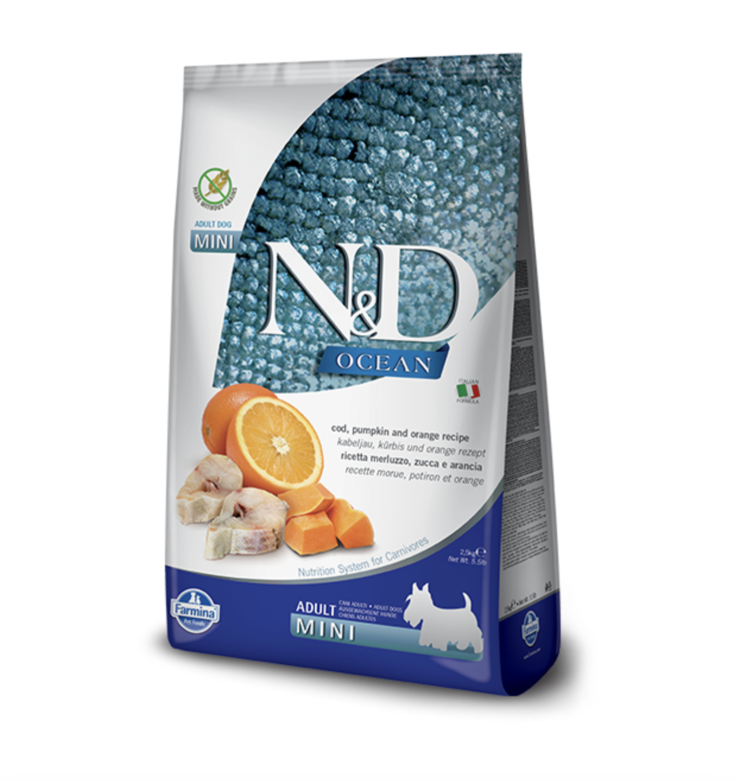 Farmina Farmina - Adult - MINI - Cod + Orange - 5.5lbs