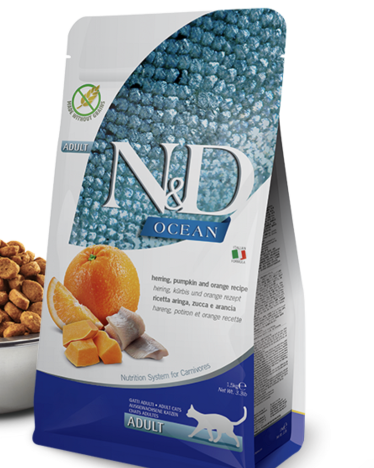 Farmina Farmina - N&D - CAT - Herring & Orange