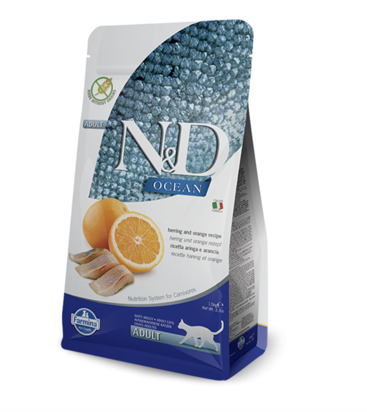 Farmina Farmina - N&D - CAT - Herring & Orange