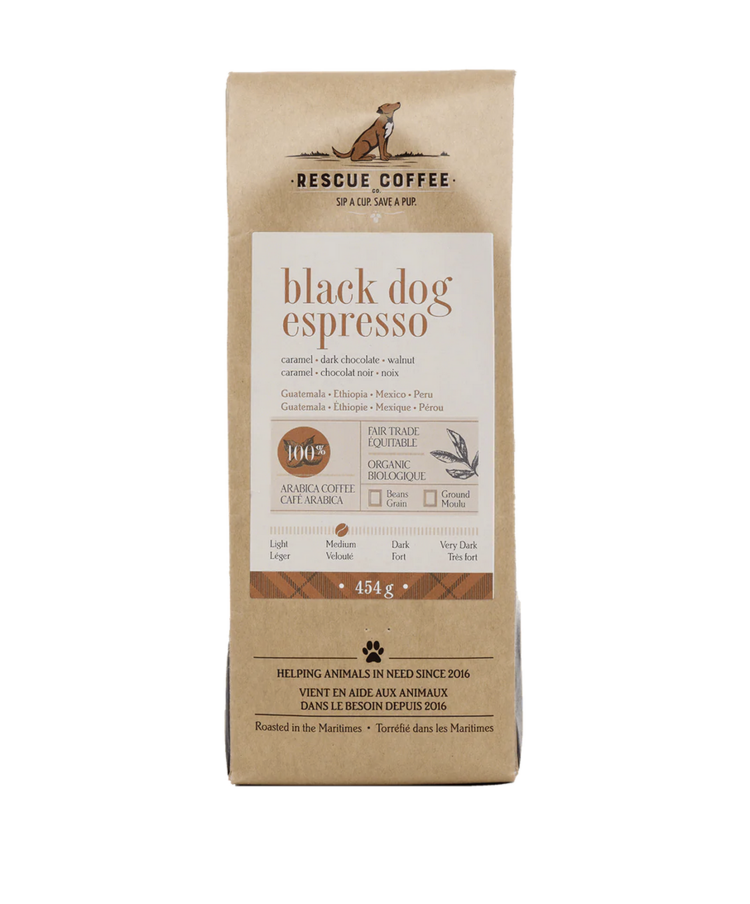Rescue Coffee Co. Rescue Coffee - Black Dog Espresso (Med) - 1lb
