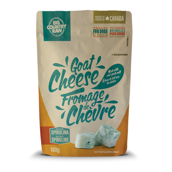 Big Country Raw BCR - Goat Cheese w/ Spirulina - 100g