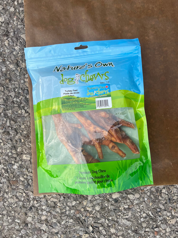Nature's Own Nature's Own - Turkey Feet - 3pk