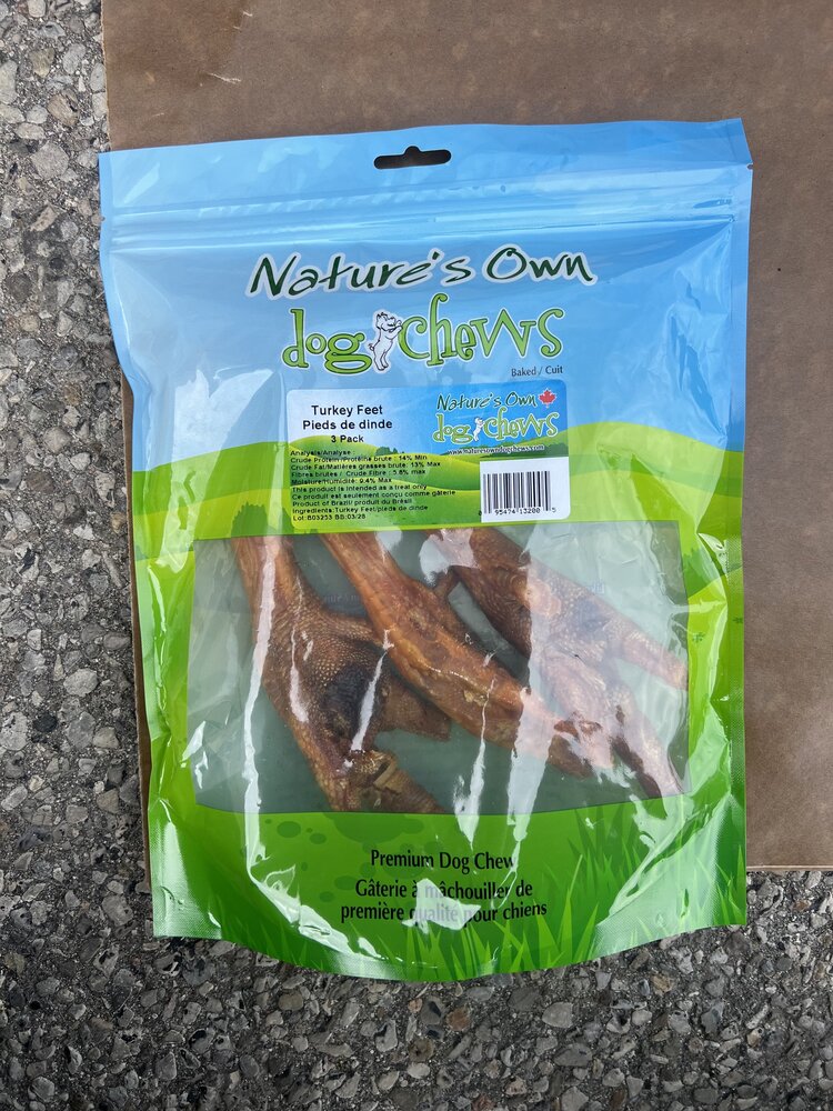 Nature's Own Nature's Own - Turkey Feet - 3pk