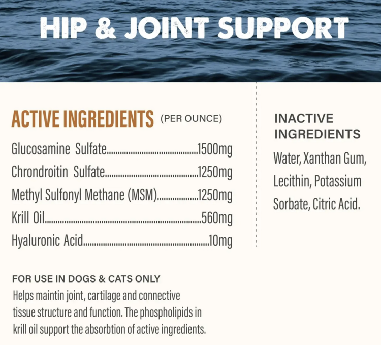 Grizzly Pet Grizzly Pet - Hip & Joint - 16oz