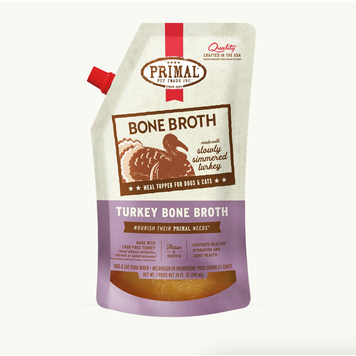 Primal Primal - Frozen Bone Broth - Turkey - 20oz