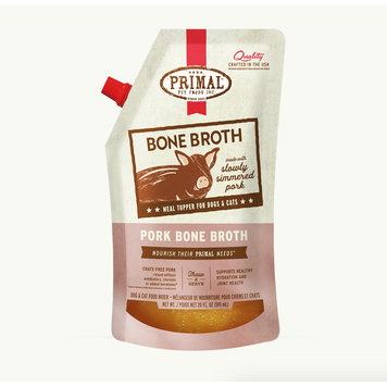 Primal Primal - Frozen Bone Broth - Pork - 20oz