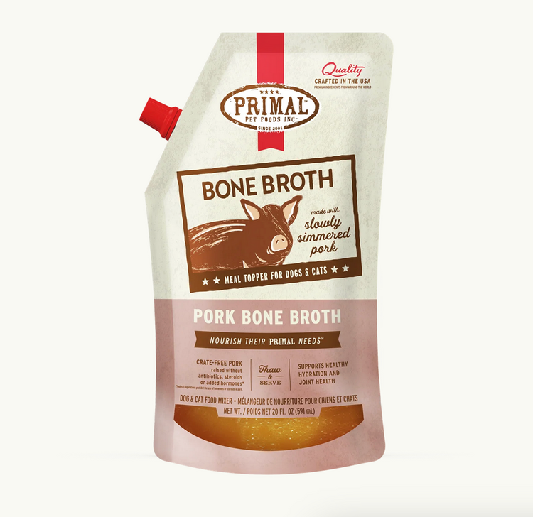 Primal Primal - Frozen Bone Broth - Pork - 20oz