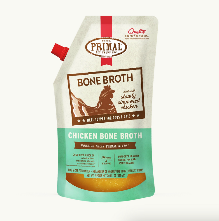 Primal Primal - Frozen Bone Broth - Chicken - 20oz