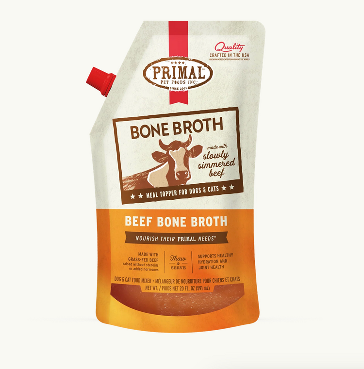 Primal Primal - Frozen Bone Broth - Beef - 20oz