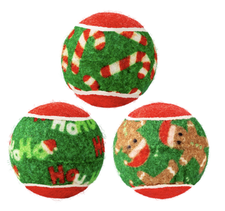 Kong Kong -  Holiday Airdog - SqueakAir Balls - Small - 6pk