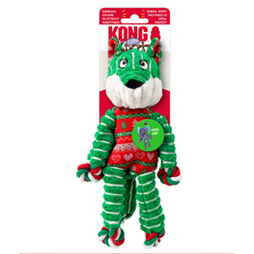 Kong Kong - Holiday Floppy Knots - Fox - S/M