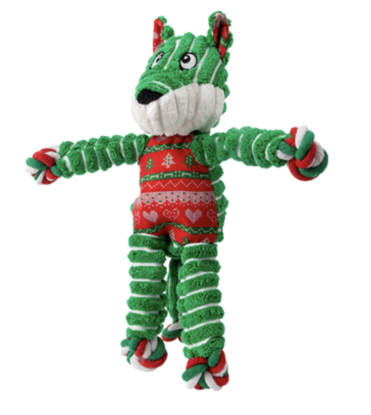 Kong Kong - Holiday Floppy Knots - Fox - S/M