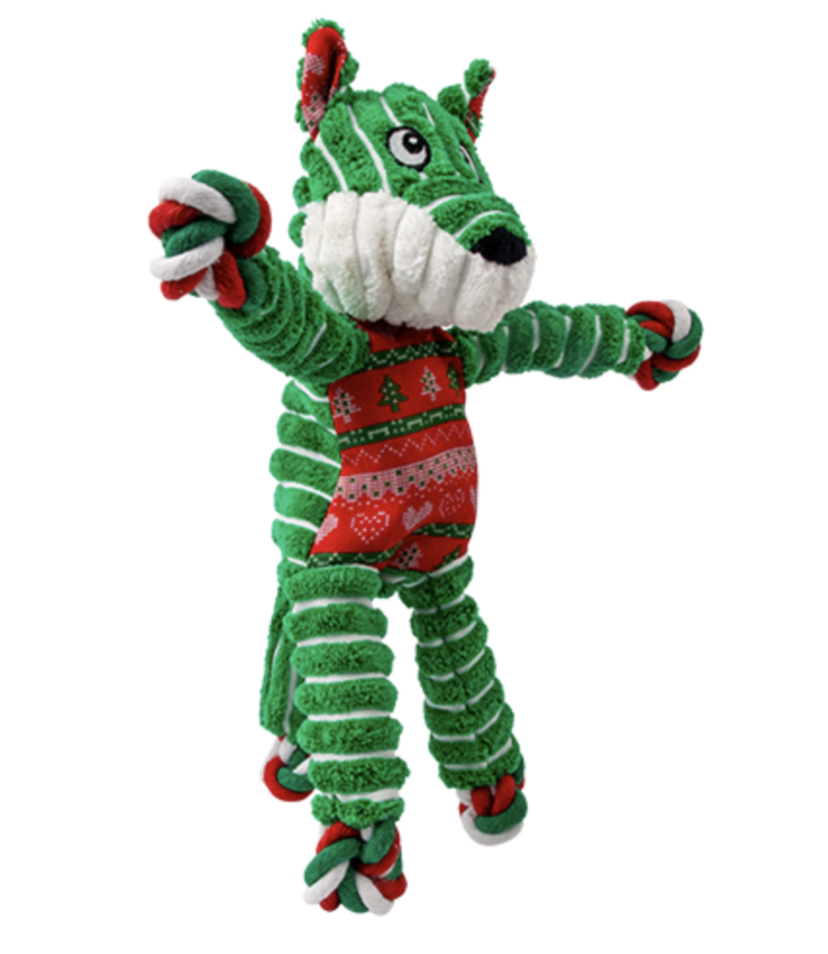 Kong Kong - Holiday Floppy Knots - Fox - S/M