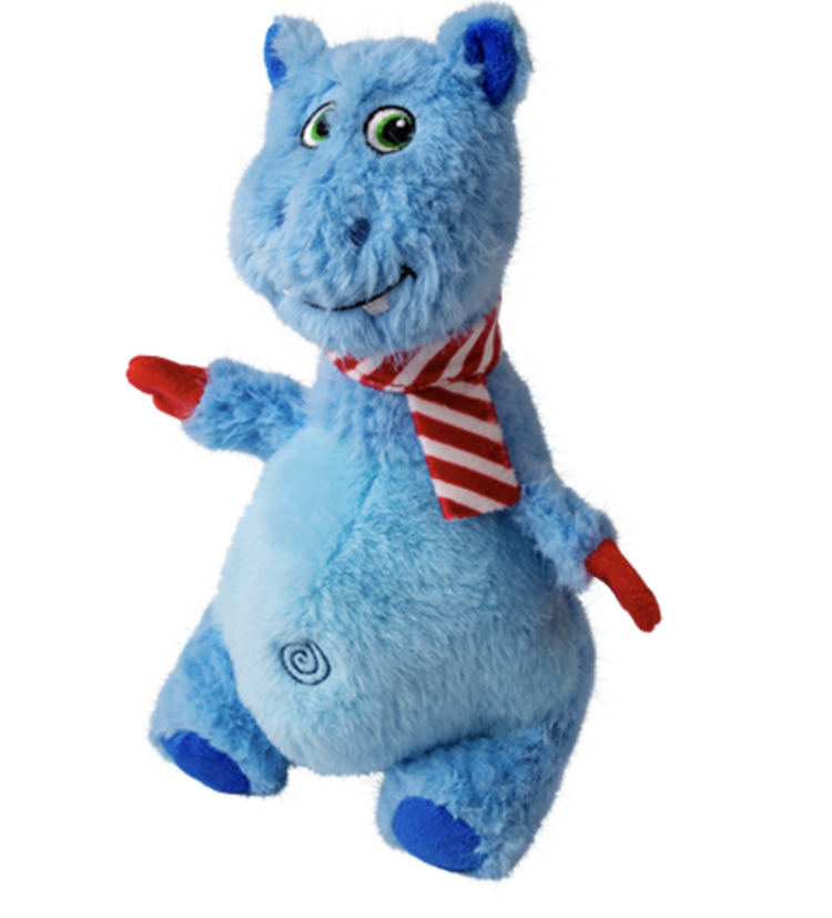 Kong Kong - Holiday Floppy Knots - Belly Hippo - M/L