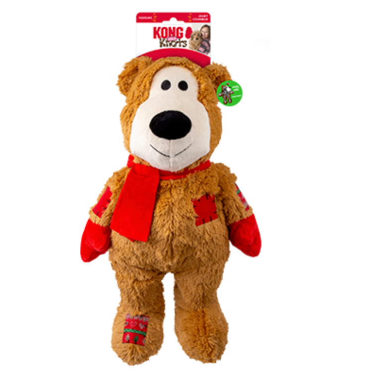 Kong Kong - Holiday Wild Knots - Jumbo Bear - XL