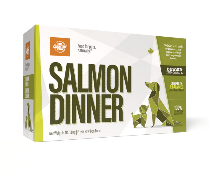 Big Country Raw BCR - Salmon Dinner - 4lbs