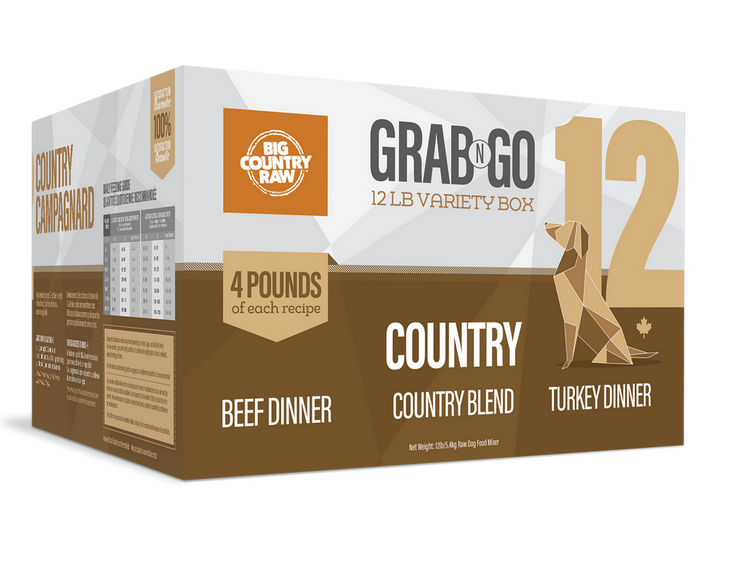 Big Country Raw BCR - Grab N Go - Country Deal - 12lbs