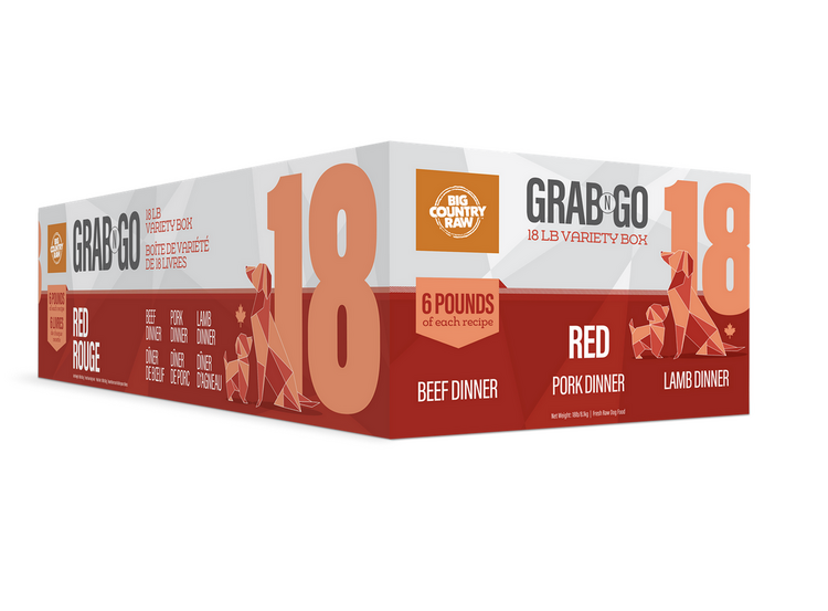 Big Country Raw BCR - Grab N Go - Red Deal - 18lbs