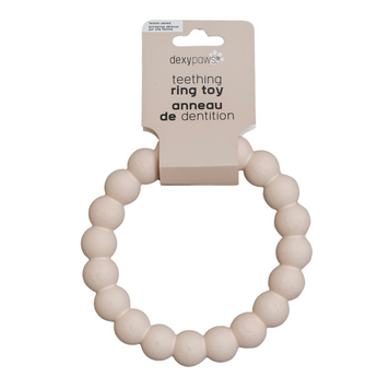 Dexy Paws Dexy Paws - Teething Ring - Nude