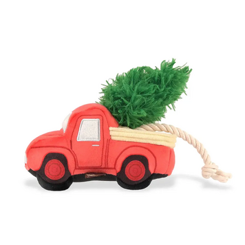 P.L.A.Y. PET PLAY - Plush Toy - Home for the Holidays - Red Truck