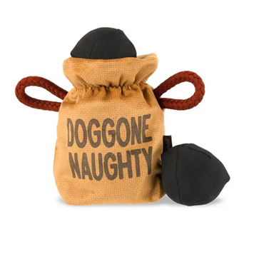 P.L.A.Y. PET P.L.A.Y. - Plush Toy - Home for the Holidays - Bag of Coals