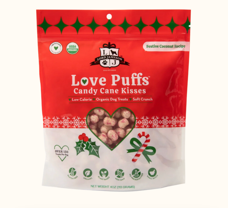 Lord Jameson Lord Jameson - Holiday Love Puffs - Candy Cane Kisses - 113g