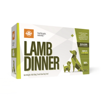 Big Country Raw BCR - Lamb Dinner Carton - 4lbs