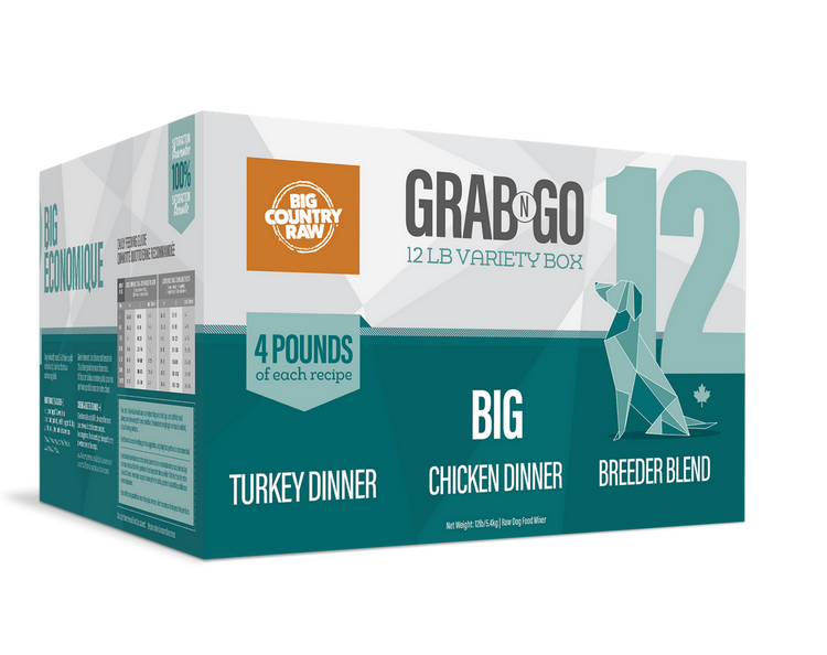 Big Country Raw BCR - Grab N Go - MINI Big Deal - 12lbs