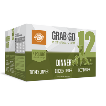 Big Country Raw BCR - Grab N Go - Dinner Deal - 12lbs